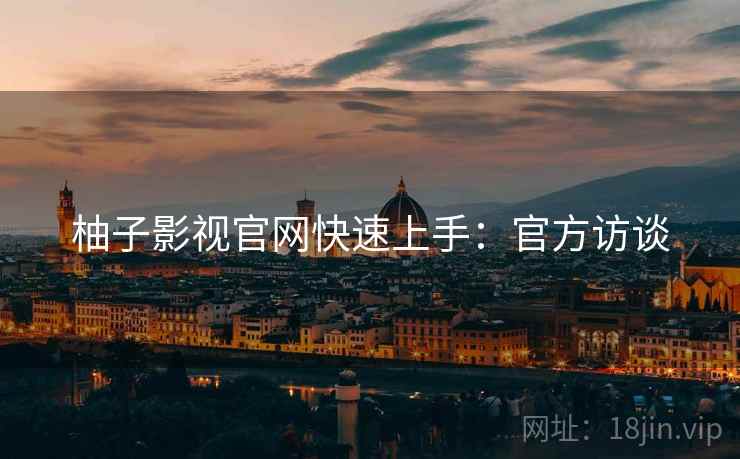 柚子影视官网快速上手：官方访谈
