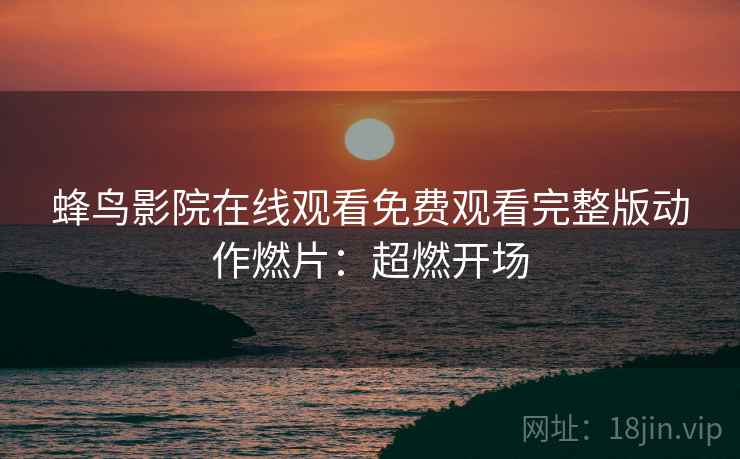蜂鸟影院在线观看免费观看完整版动作燃片：超燃开场