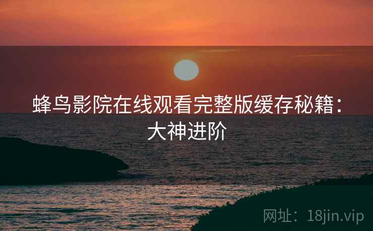 蜂鸟影院在线观看完整版缓存秘籍：大神进阶