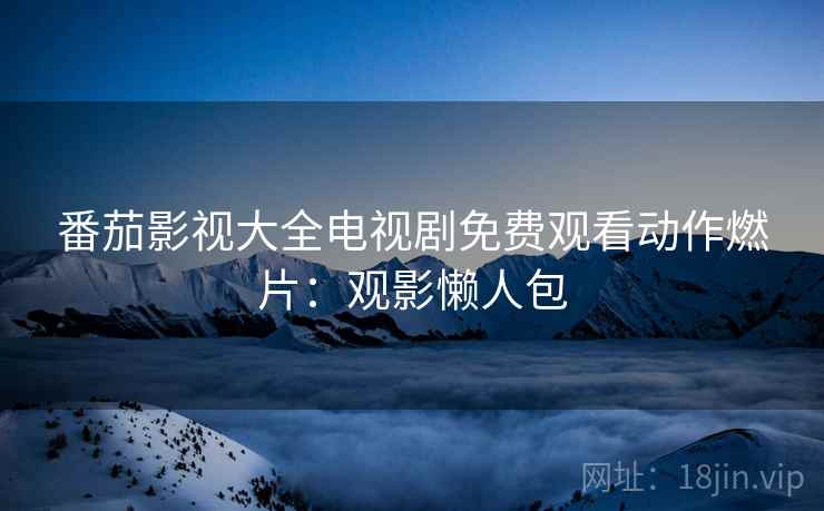 番茄影视大全电视剧免费观看动作燃片：观影懒人包